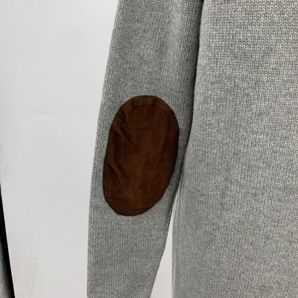 Ralph Lauren Cardigan Womens S Small Gray Cashmere Oversized Longline Open Front - Picture 6 of 12